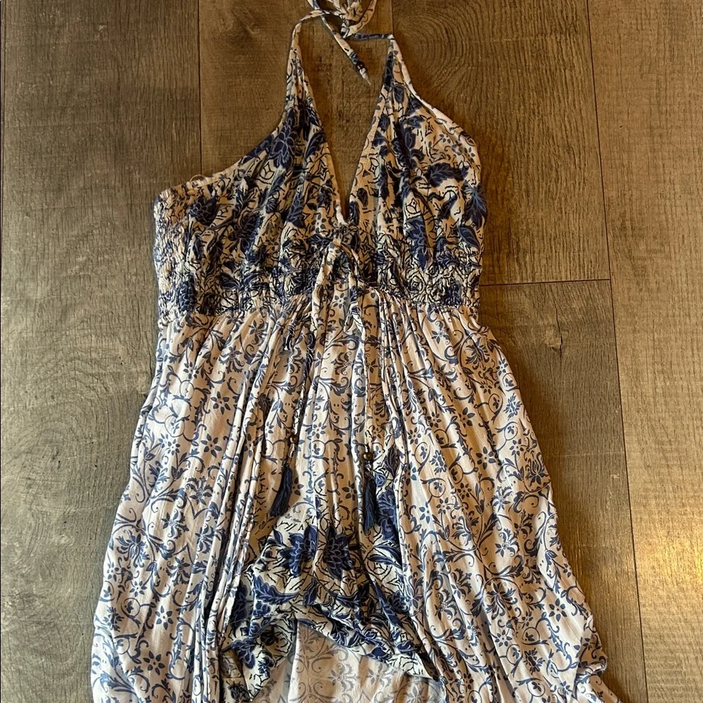 NWOT Angie Floral Romper/Dress - Picture 3 of 5
